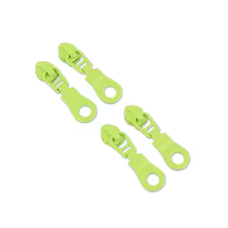 Neon #5 Donut Zipper Pulls (Multiple Colors)