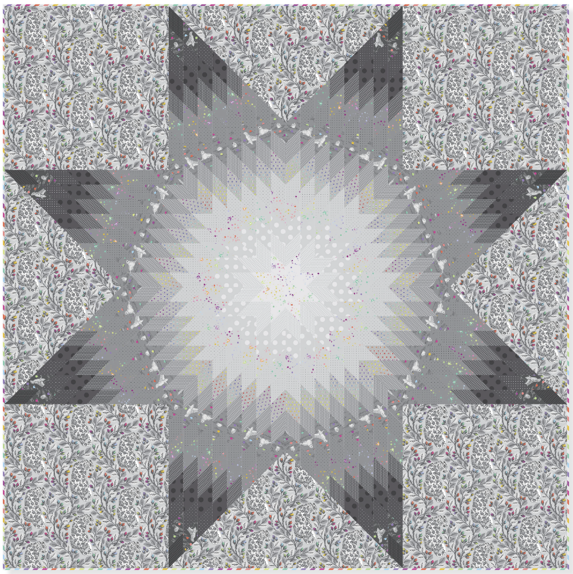 Shadowstar Quilt Kit