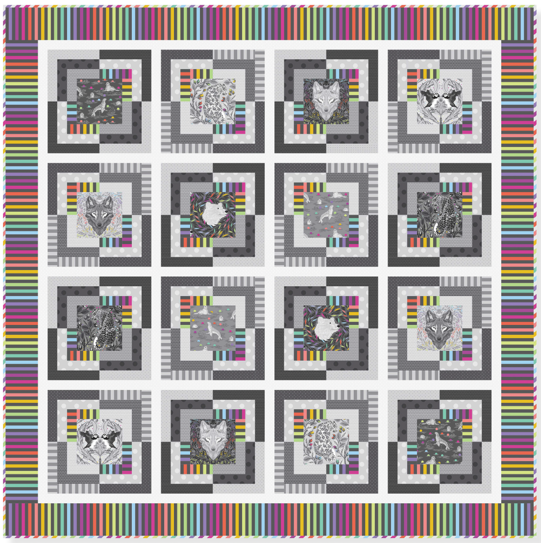 Cool Vibrations Quilt Kit