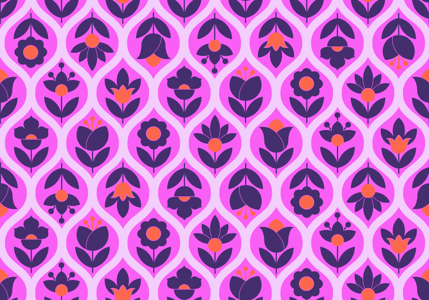 Beg Your Garden - Sugarplum- Cotton Lawn