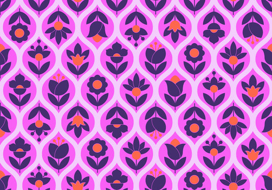 Beg Your Garden - Sugarplum- Cotton Lawn