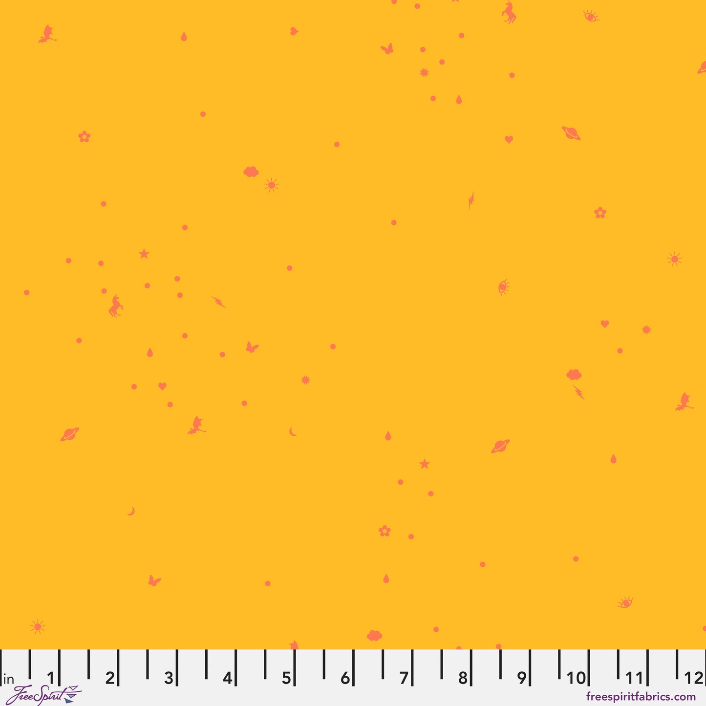 Charmed - Dandelion - Cotton Lawn