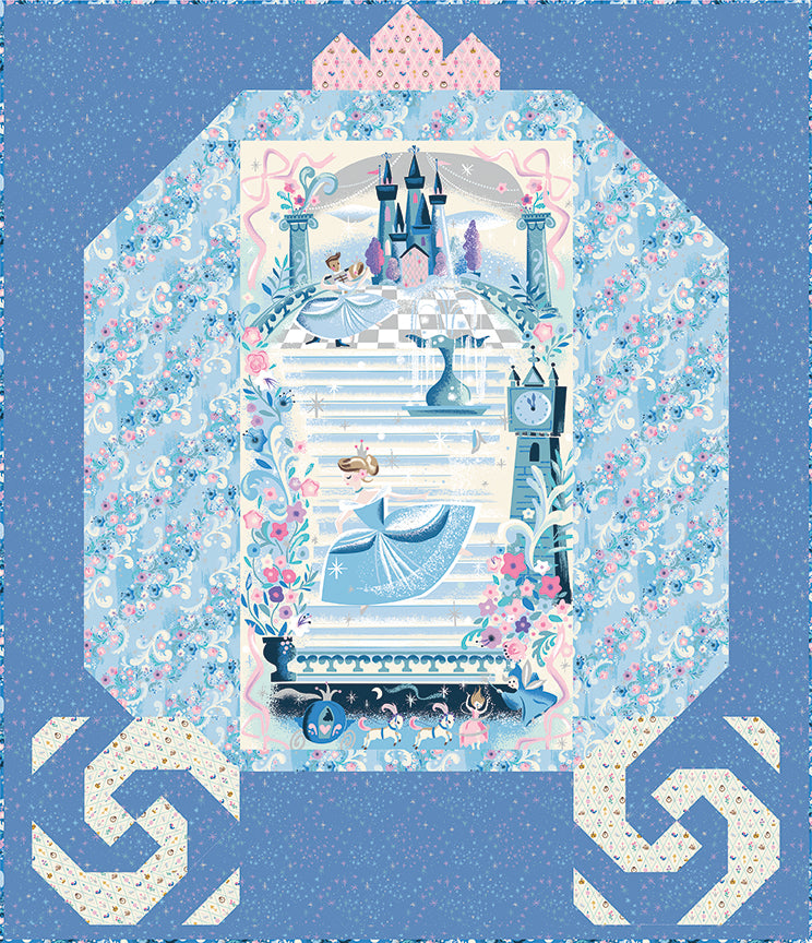 Cinderella's Carriage Panel Quilt Kit