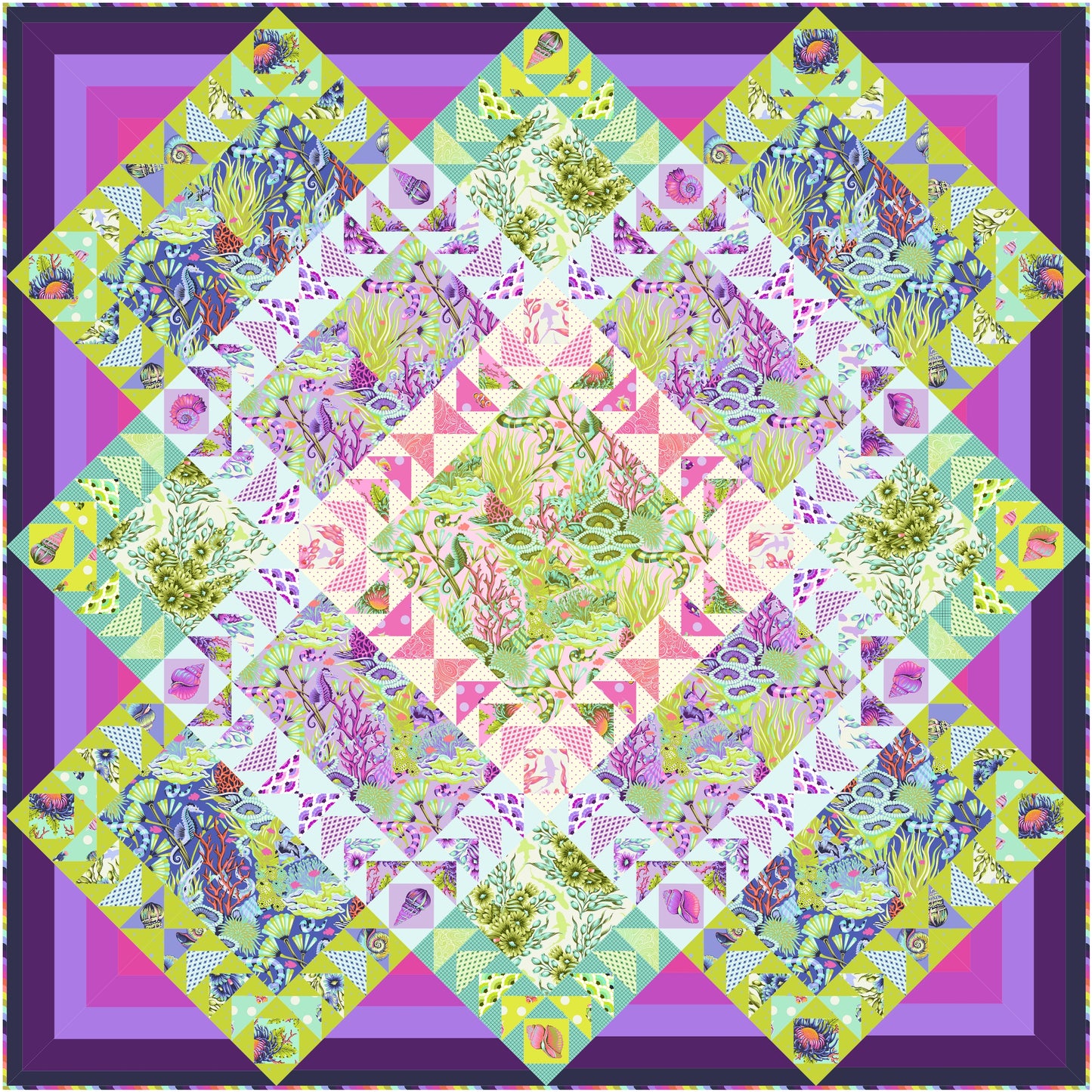 Coastal Current Quilt Kit