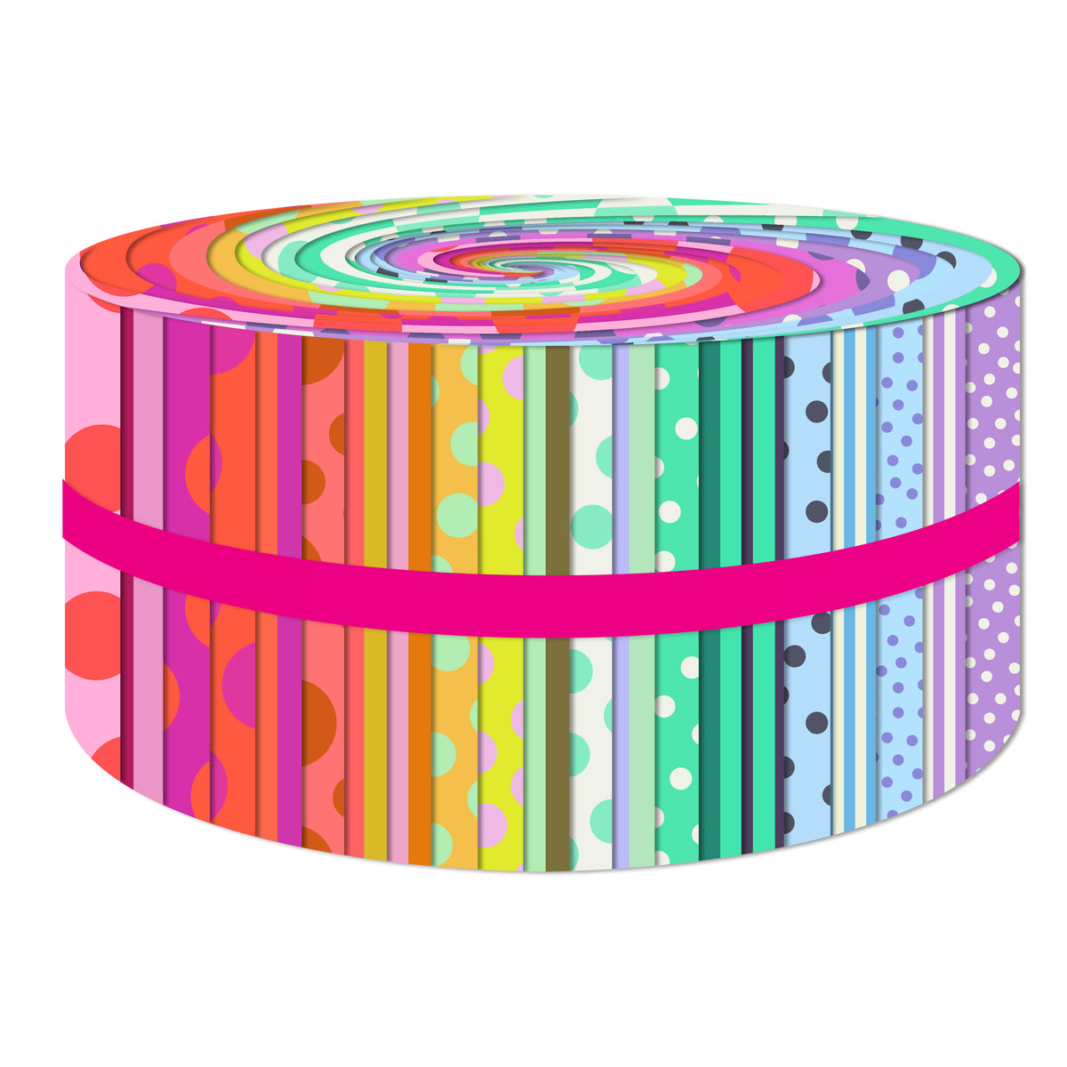 Sticks and Stones 2.5-inch Design Roll | Tula Pink