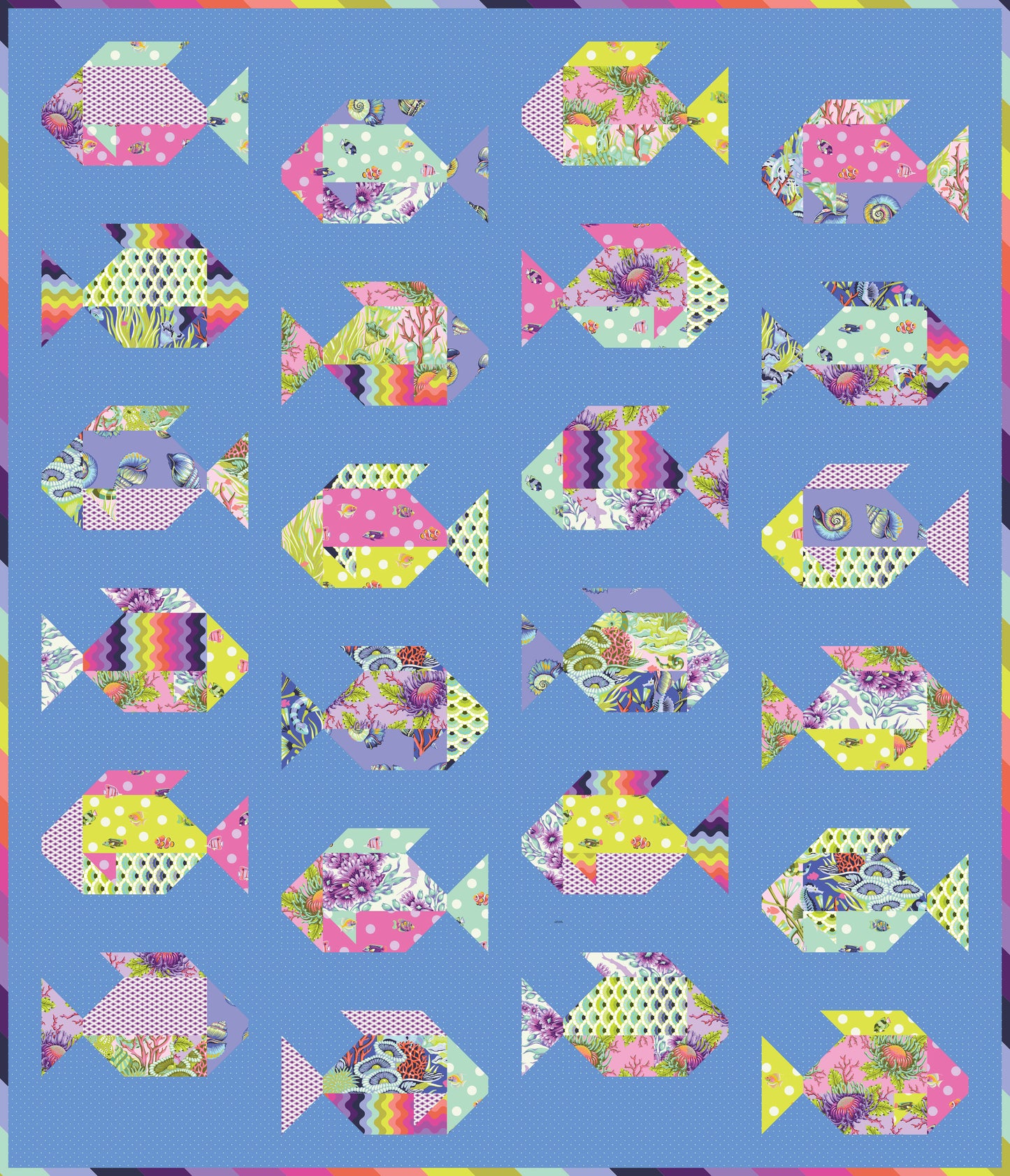 Fish Quilt Kit