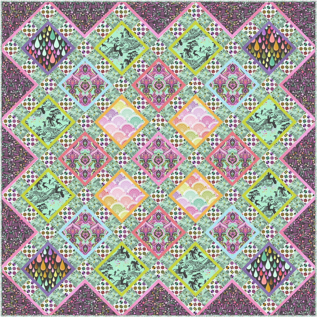 Leapfrog Quilt Kit – JF Quilted Designs