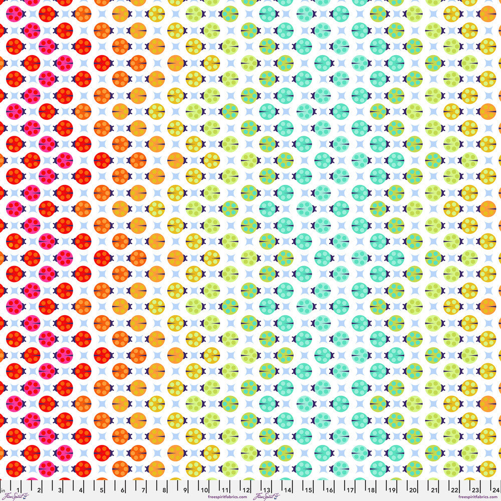 Pained Ladies - 60" Minky Backing - Glow