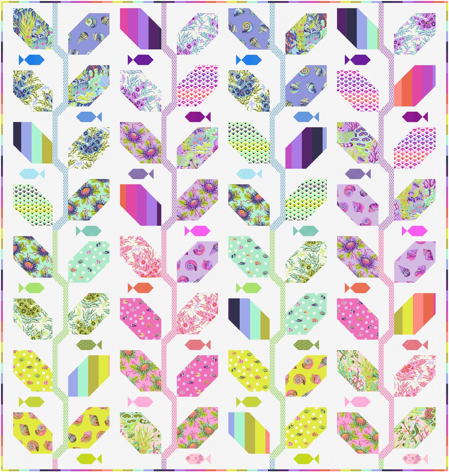 Marine Meadow Quilt Kit