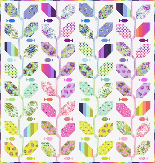 Marine Meadow Quilt Kit