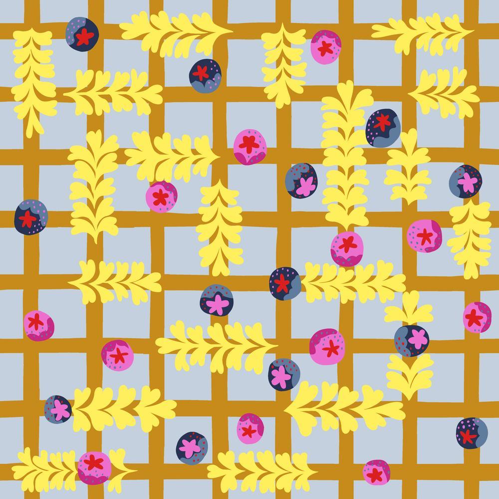 Blueberry Dancefloor - Mustard