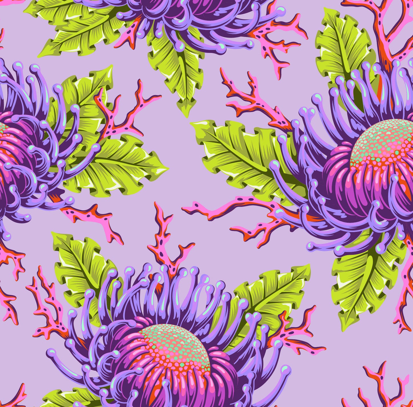Friends & Anemones - Ultraviolet