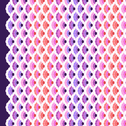 Aquatic Lace - Ultraviolet