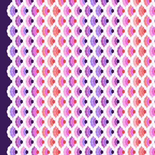 Aquatic Lace - Ultraviolet