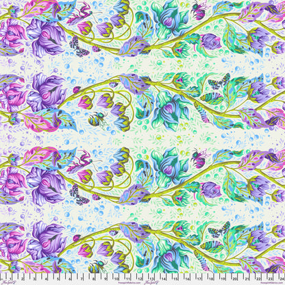 Grow Up in Daybreak by Tula Pink, Down to Earth cotton fabric.