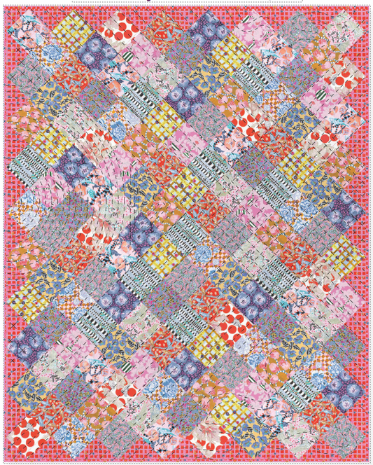 Blueberry Dance Floor Quilt kit