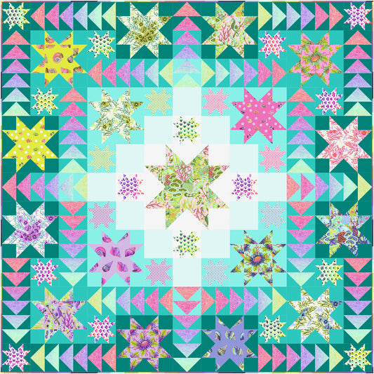 Sea Stars Quilt Kit