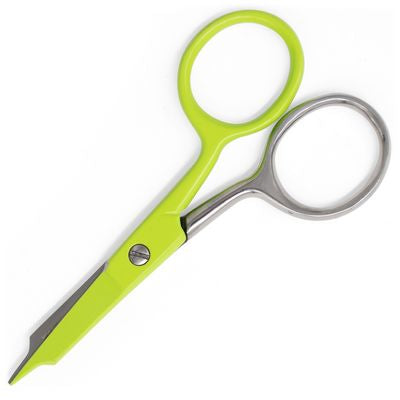 Tula Pink Glitch Green Large Ring Micro Tip Scissors | Pre-Order