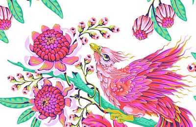 Hot Wings XL Block Project Bag - Tula Pink Legendary