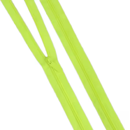 Neon Yellow Zipper - 3 Yard Pack