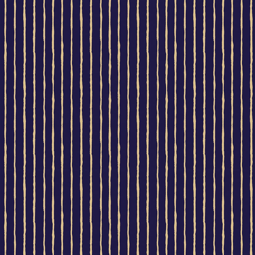 Stripes - Navy - Dreamworld - Emily Winfield Martin