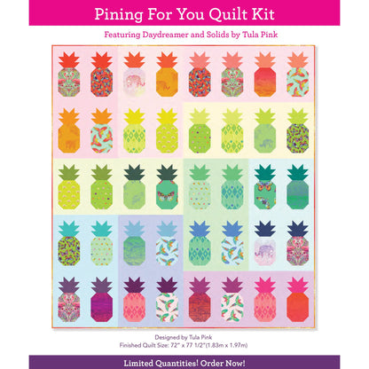 Pining For You Quilt Kit - Tula Pink Daydreamer