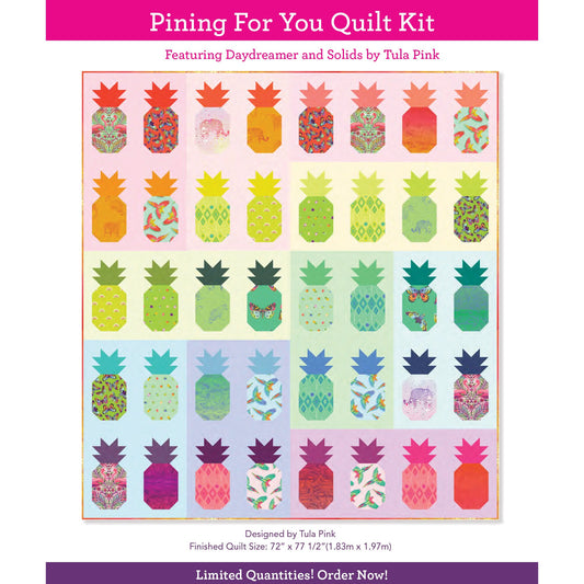 Pining For You Quilt Kit - Tula Pink Daydreamer