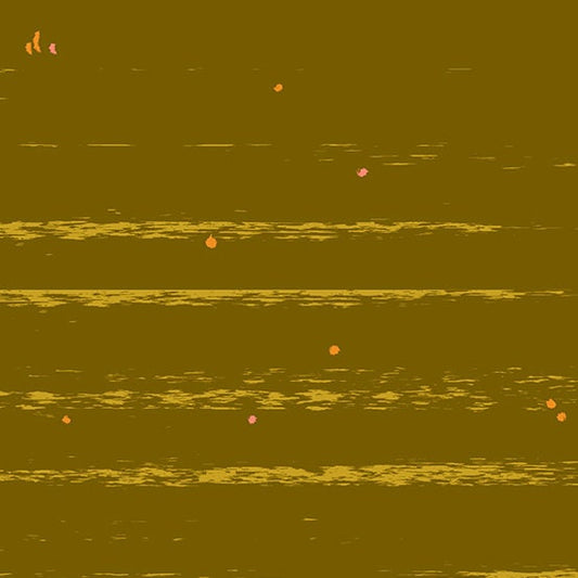 Canvas in Olive - Chrysanthemum by Alison Glass - PREORDER RELEASES NOVEMBER 2023 - A-874-V