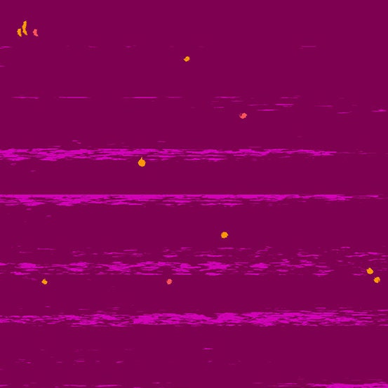 Canvas in Eggplant - Chrysanthemum by Alison Glass - PREORDER RELEASES NOVEMBER 2023 - A-874-P