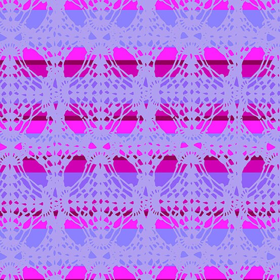 Lace in Hydrangea - Chrysanthemum by Alison Glass - PREORDER RELEASES NOVEMBER 2023 - A-876-P