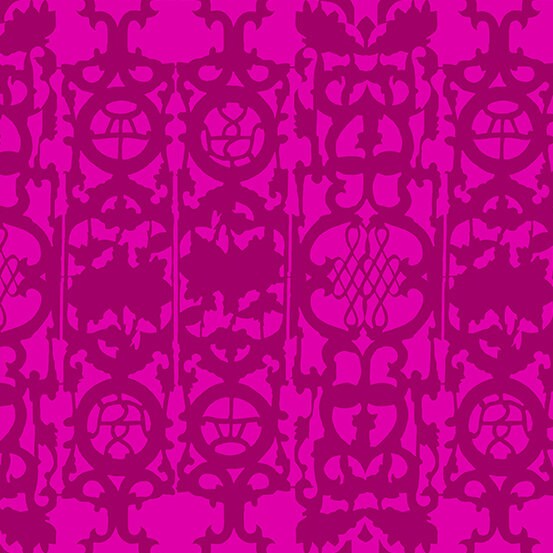 Iron in Fuchsia - Chrysanthemum by Alison Glass - PREORDER RELEASES NOVEMBER 2023 - A-877-P