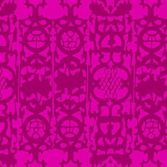 Iron in Fuchsia - Chrysanthemum by Alison Glass - PREORDER RELEASES NOVEMBER 2023 - A-877-P